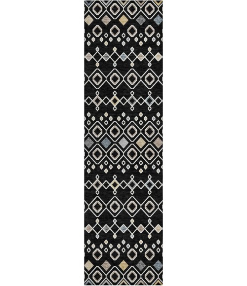 Addison Chantille ACN938-Black 2 ft. 3 in. X 7 ft. 6 in. Rectangle Rug