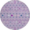 Addison Chantille ACN938-Lavender 8 ft. X 8 ft. Round Rug