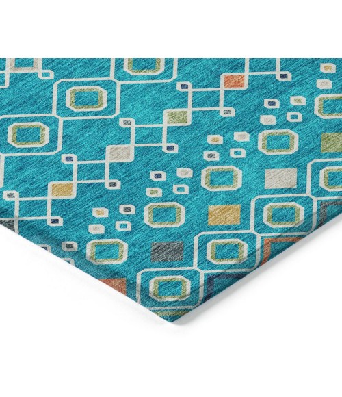 Addison Chantille ACN938-Teal 9 ft. X 12 ft. Rectangle Rug