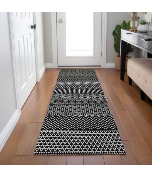 Addison Chantille ACN939-Black 2 ft. 3 in. X 7 ft. 6 in. Rectangle Rug