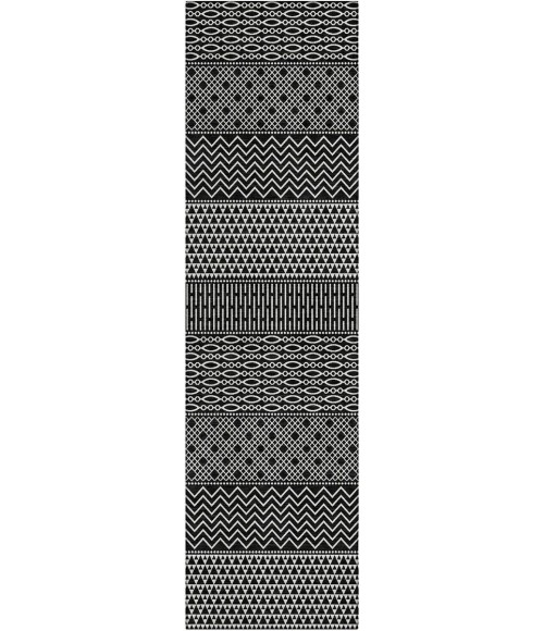 Addison Chantille ACN939-Black 2 ft. 3 in. X 7 ft. 6 in. Rectangle Rug