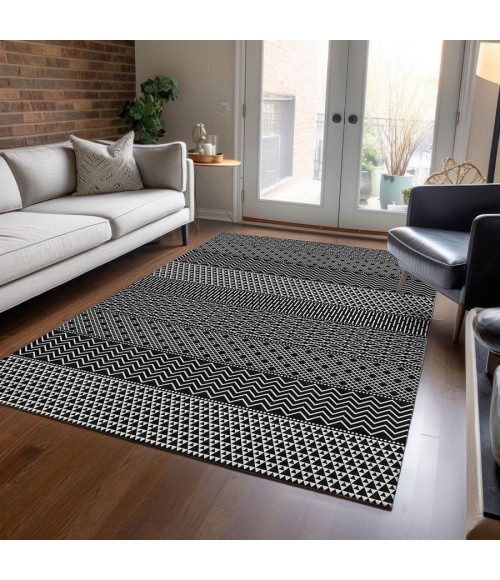 Addison Chantille ACN939-Black 3 ft. X 5 ft. Rectangle Rug