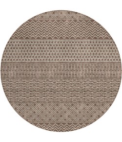 Addison Chantille ACN939-Brown 8 ft. X 8 ft. Round Rug