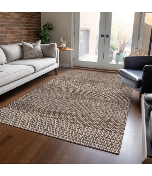 Addison Chantille ACN939-Brown 5 ft. X 7 ft. 6 in. Rectangle Rug