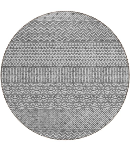 Addison Chantille ACN939-Gray 8 ft. X 8 ft. Round Rug