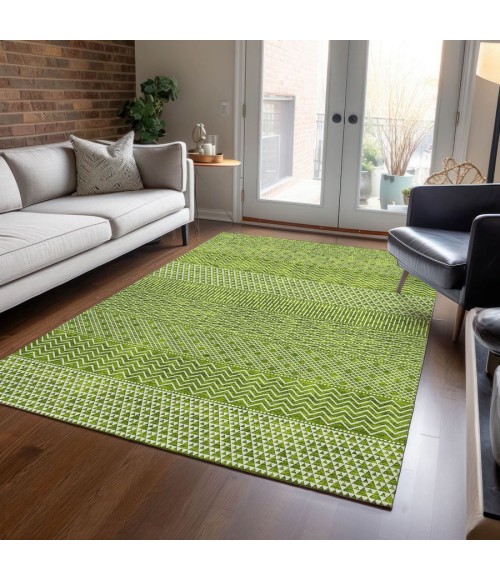 Addison Chantille ACN939-Lime 5 ft. X 7 ft. 6 in. Rectangle Rug