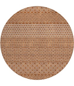 Addison Chantille ACN939-Paprika 8 ft. X 8 ft. Round Rug