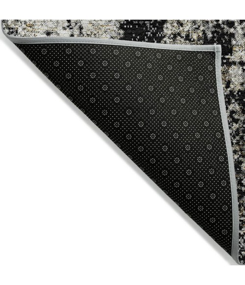 Addison Chantille ACN940-Black 8 ft. X 8 ft. Round Rug