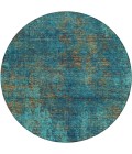 Addison Chantille ACN940-Teal 8 ft. X 8 ft. Round Rug
