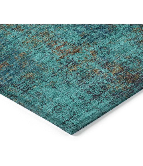 Addison Chantille ACN940-Teal 8 ft. X 8 ft. Round Rug