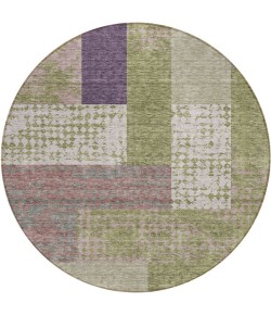 Addison Chantille ACN941-Green 8 ft. X 8 ft. Round Rug