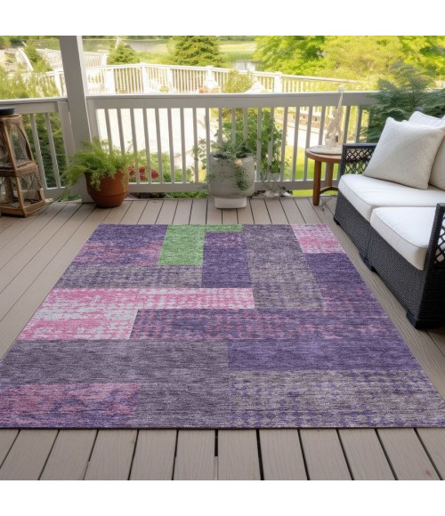 Addison Chantille ACN941-Purple 5 ft. X 7 ft. 6 in. Rectangle Rug
