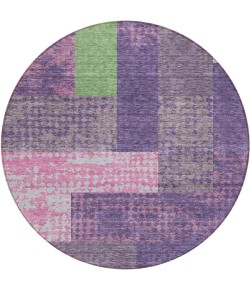 Addison Chantille ACN941-Purple 8 ft. X 8 ft. Round Rug