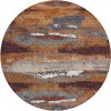 Addison Chantille ACN942-Copper 8 ft. X 8 ft. Round Rug