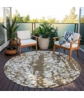 Addison Chantille ACN944-Brown 8 ft. X 8 ft. Round Rug