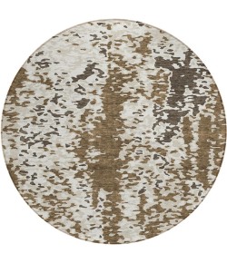 Addison Chantille ACN944-Brown 8 ft. X 8 ft. Round Rug