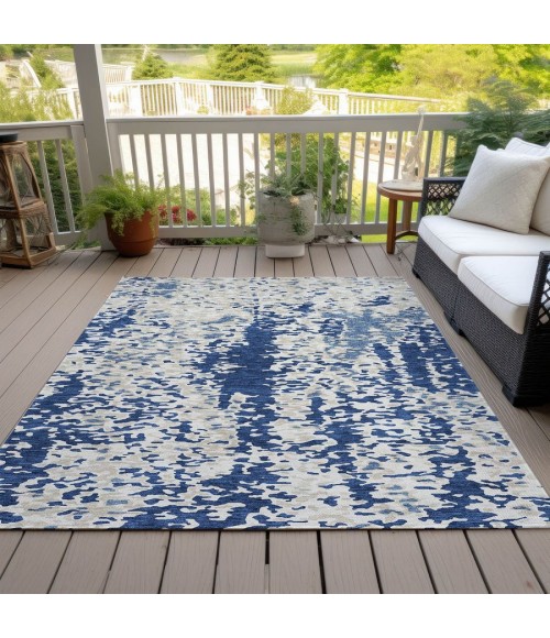Addison Chantille ACN944-Navy 5 ft. X 7 ft. 6 in. Rectangle Rug