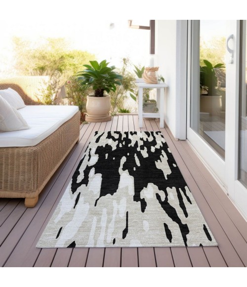 Addison Chantille ACN945-Black 2 ft. 3 in. X 7 ft. 6 in. Rectangle Rug