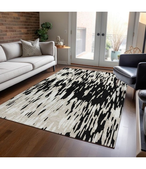Addison Chantille ACN945-Black 3 ft. X 5 ft. Rectangle Rug