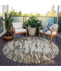 Addison Chantille ACN945-Brown 8 ft. X 8 ft. Round Rug