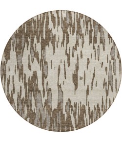 Addison Chantille ACN945-Brown 8 ft. X 8 ft. Round Rug