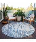 Addison Chantille ACN945-Denim 8 ft. X 8 ft. Round Rug