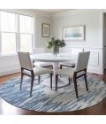 Addison Chantille ACN945-Denim 8 ft. X 8 ft. Round Rug