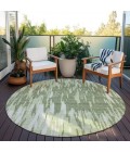 Addison Chantille ACN945-Green 8 ft. X 8 ft. Round Rug