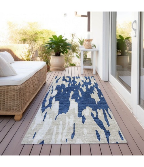 Addison Chantille ACN945-Navy 2 ft. 3 in. X 7 ft. 6 in. Rectangle Rug
