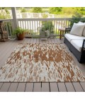 Addison Chantille ACN945-Paprika 5 ft. X 7 ft. 6 in. Rectangle Rug