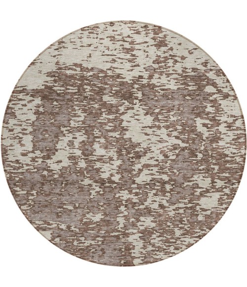 Addison Chantille ACN946-Brown 8 ft. X 8 ft. Round Rug