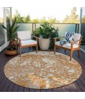Addison Chantille ACN946-Copper 8 ft. X 8 ft. Round Rug