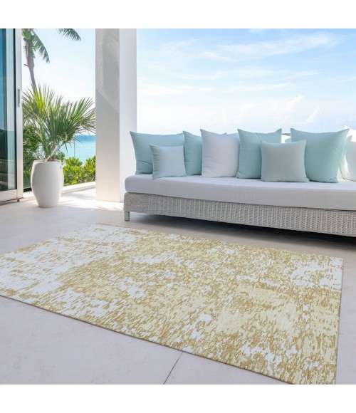 Addison Chantille Rug ACN946-Gold 10 ft. X 14 ft. Rectangle - Rugs Town Addison Chantille ACN946-Gold 10 ft. X 14 ft. Rectangle Rug