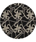 Addison Chantille ACN947-Black 8 ft. X 8 ft. Round Rug