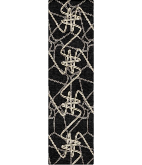 Addison Chantille ACN947-Black 2 ft. 3 in. X 7 ft. 6 in. Rectangle Rug