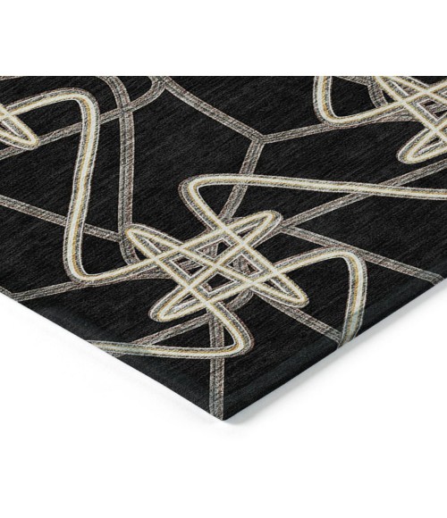 Addison Chantille ACN947-Black 5 ft. X 7 ft. 6 in. Rectangle Rug