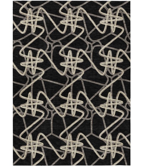 Addison Chantille ACN947-Black 5 ft. X 7 ft. 6 in. Rectangle Rug