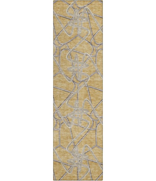 Addison Chantille ACN947-Gold 2 ft. 3 in. X 7 ft. 6 in. Rectangle Rug