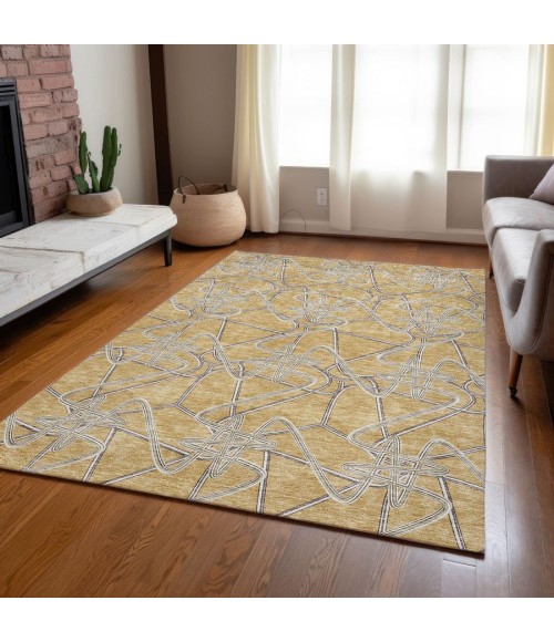 Addison Chantille ACN947-Gold 9 ft. X 12 ft. Rectangle Rug