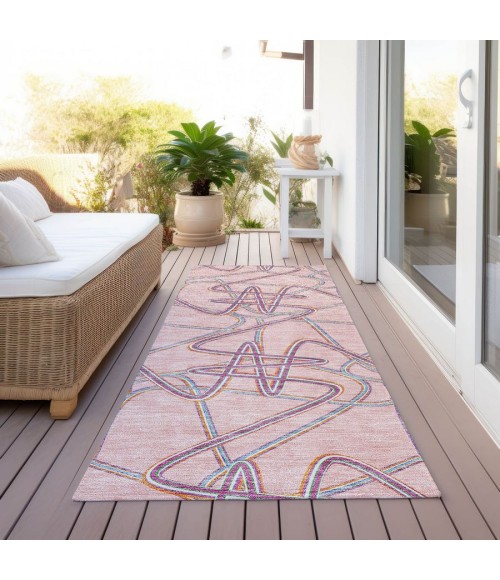 Addison Chantille ACN947-Pink 2 ft. 3 in. X 7 ft. 6 in. Rectangle Rug