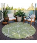 Addison Chantille ACN948-Aloe 8 ft. X 8 ft. Round Rug