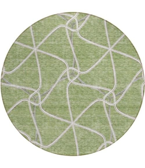 Addison Chantille ACN948-Aloe 8 ft. X 8 ft. Round Rug