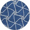 Addison Chantille ACN948-Blue 8 ft. X 8 ft. Round Rug