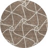 Addison Chantille ACN948-Brown 8 ft. X 8 ft. Round Rug
