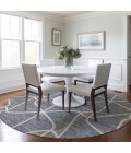 Addison Chantille ACN948-Gray 8 ft. X 8 ft. Round Rug