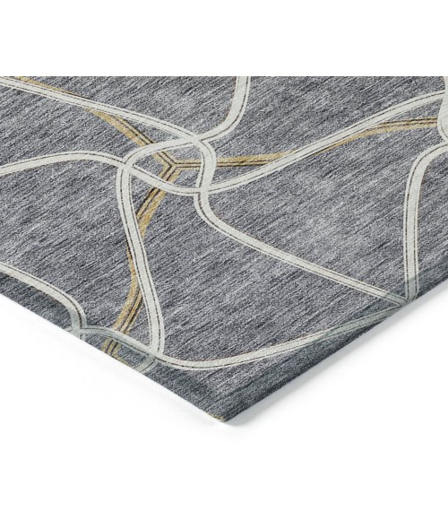 Addison Chantille ACN948-Gray 8 ft. X 8 ft. Round Rug
