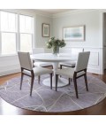 Addison Chantille ACN948-Lavender 8 ft. X 8 ft. Round Rug