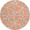 Addison Chantille ACN948-Salmon 8 ft. X 8 ft. Round Rug