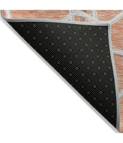 Addison Chantille ACN948-Salmon 8 ft. X 8 ft. Round Rug