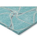 Addison Chantille ACN948-Teal 8 ft. X 8 ft. Round Rug